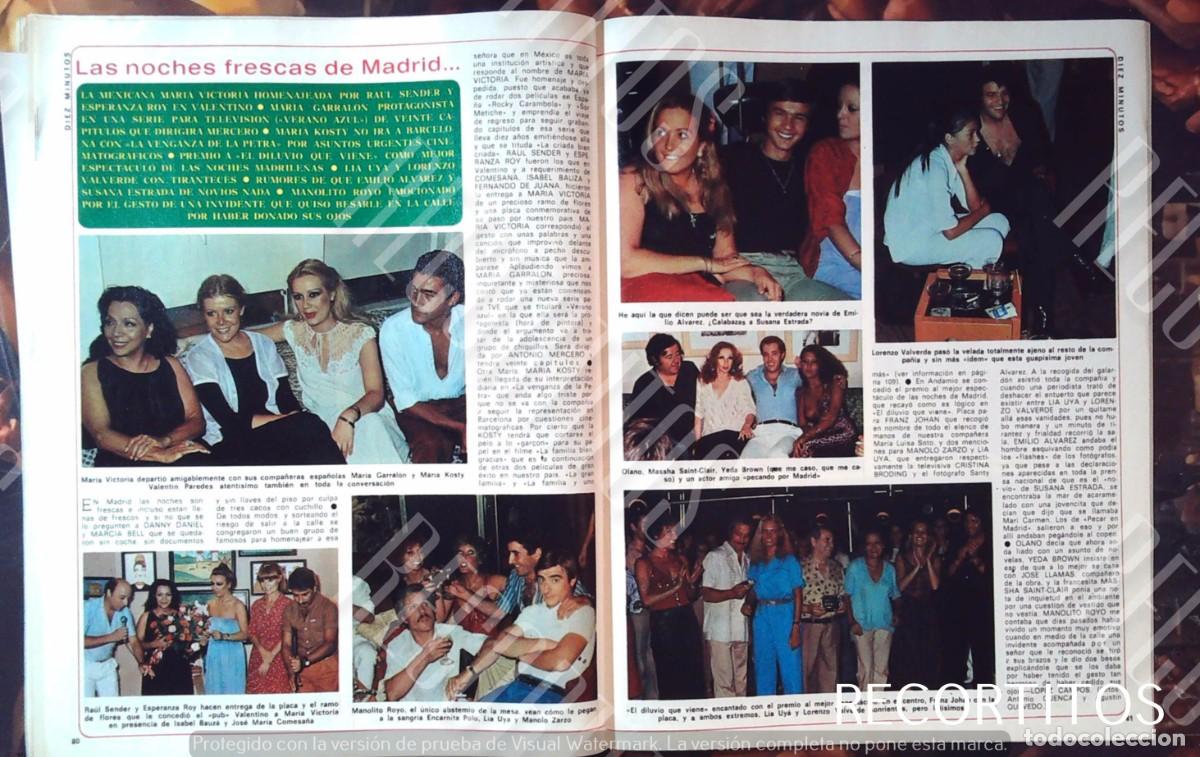Cine: MARIA KOSTY GARRALON RAUL SENDER ESPERANZA ROY MANOLITO ROYO YEDA BROWN LIA UYA ENCARNITA POLO