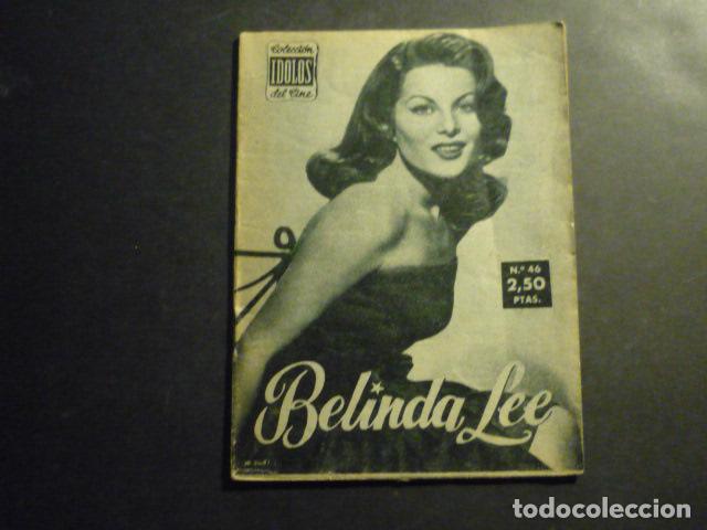 Cine: BELINDA LEE FOLLETO COLECCION IDOLOS DEL CINE