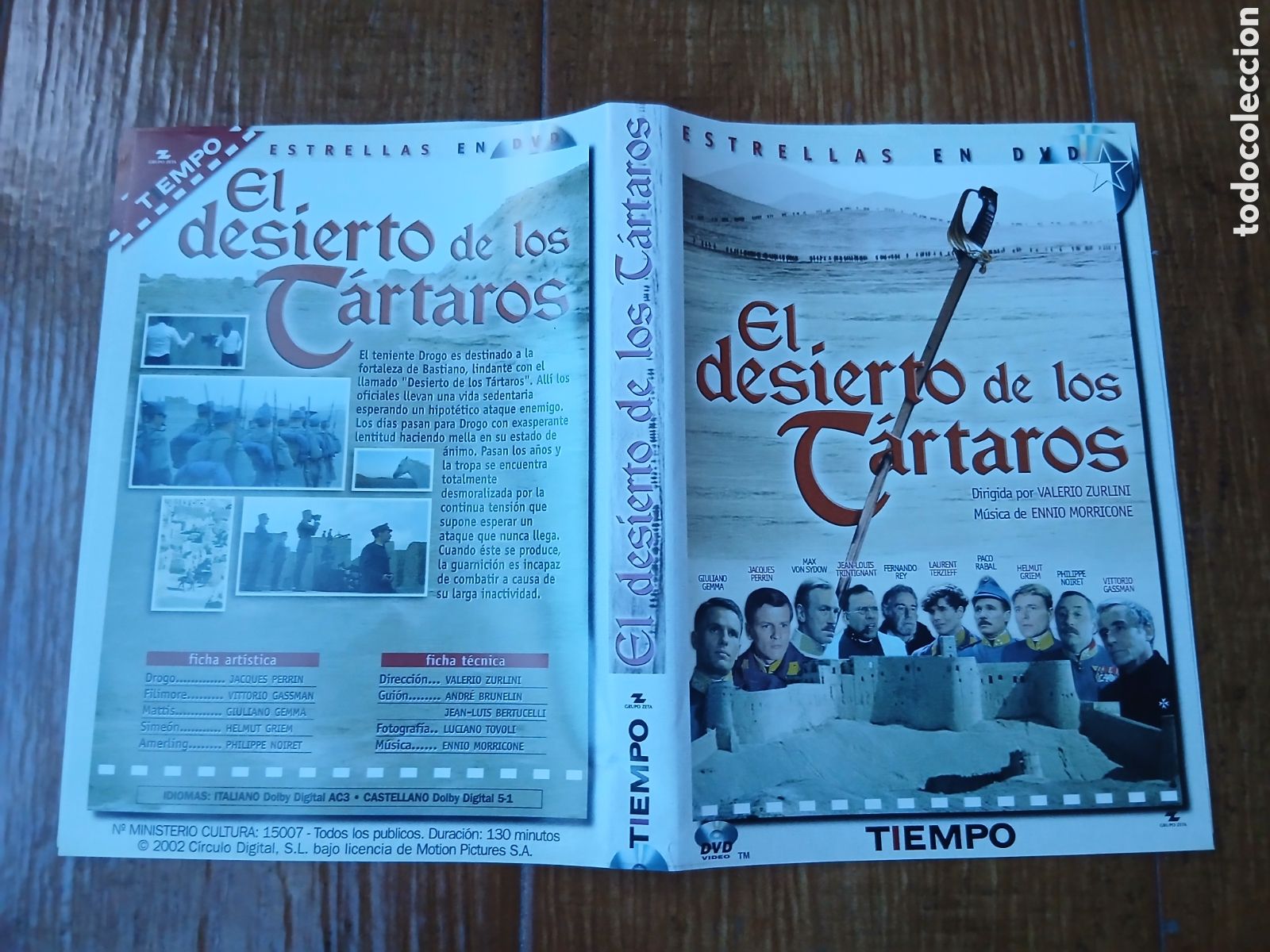 Cine: Car&aacute;tula El Desierto de lo T&aacute;rtaros -Slim-