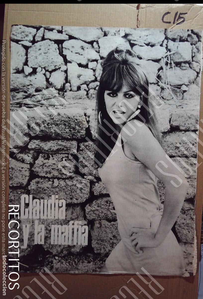 Cine: CC claudia cardinale CLAUDIA big pin up