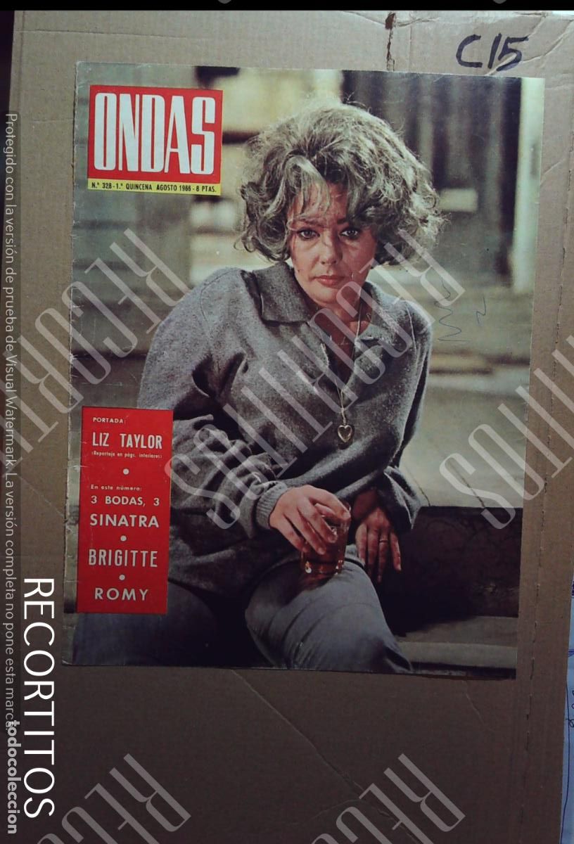 Cine: LIZ ELIZABETH TAYLOR recorte portada