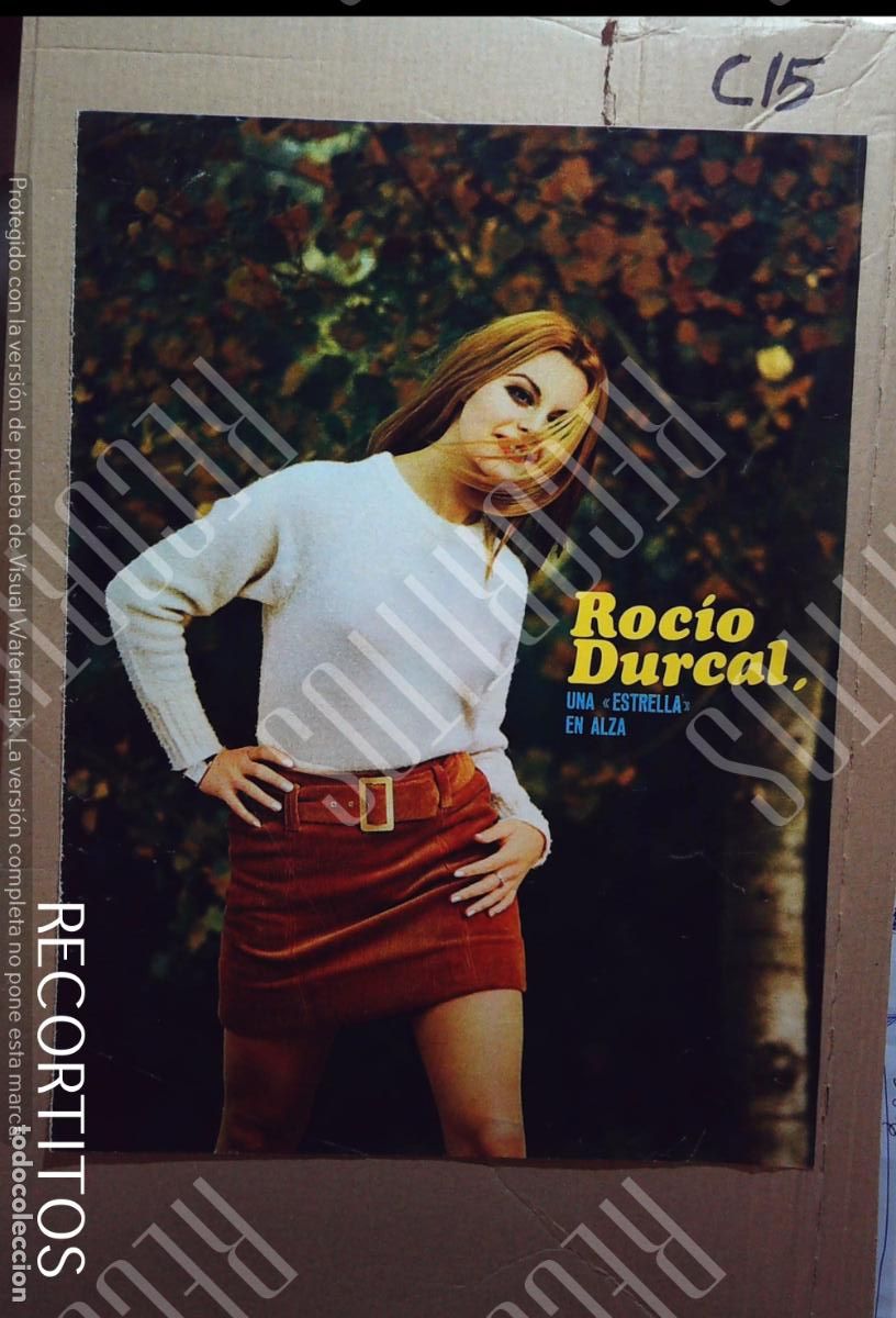 Cine: rocio durcal pin up poster de gran tama&ntilde;o
