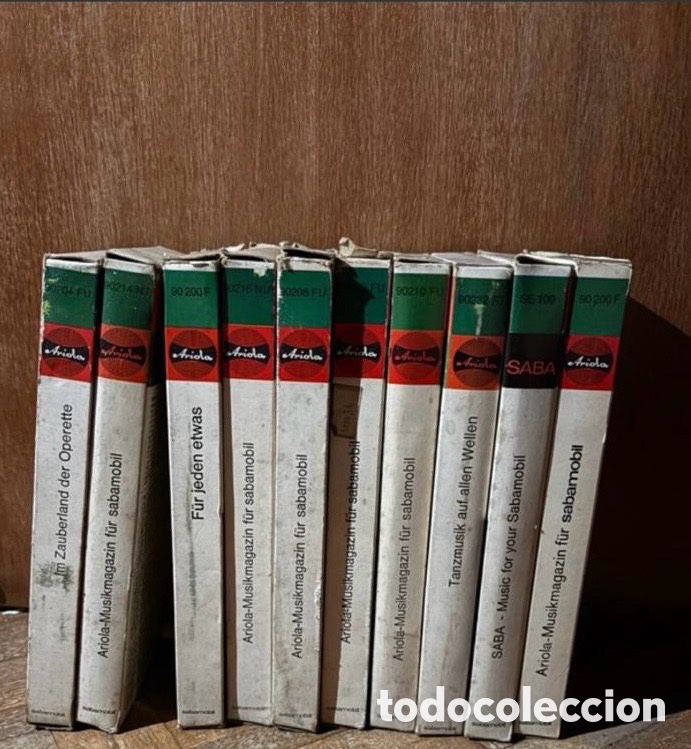 Cine: Lote Cintas Antiguas SABA Sabamobil 1964 original