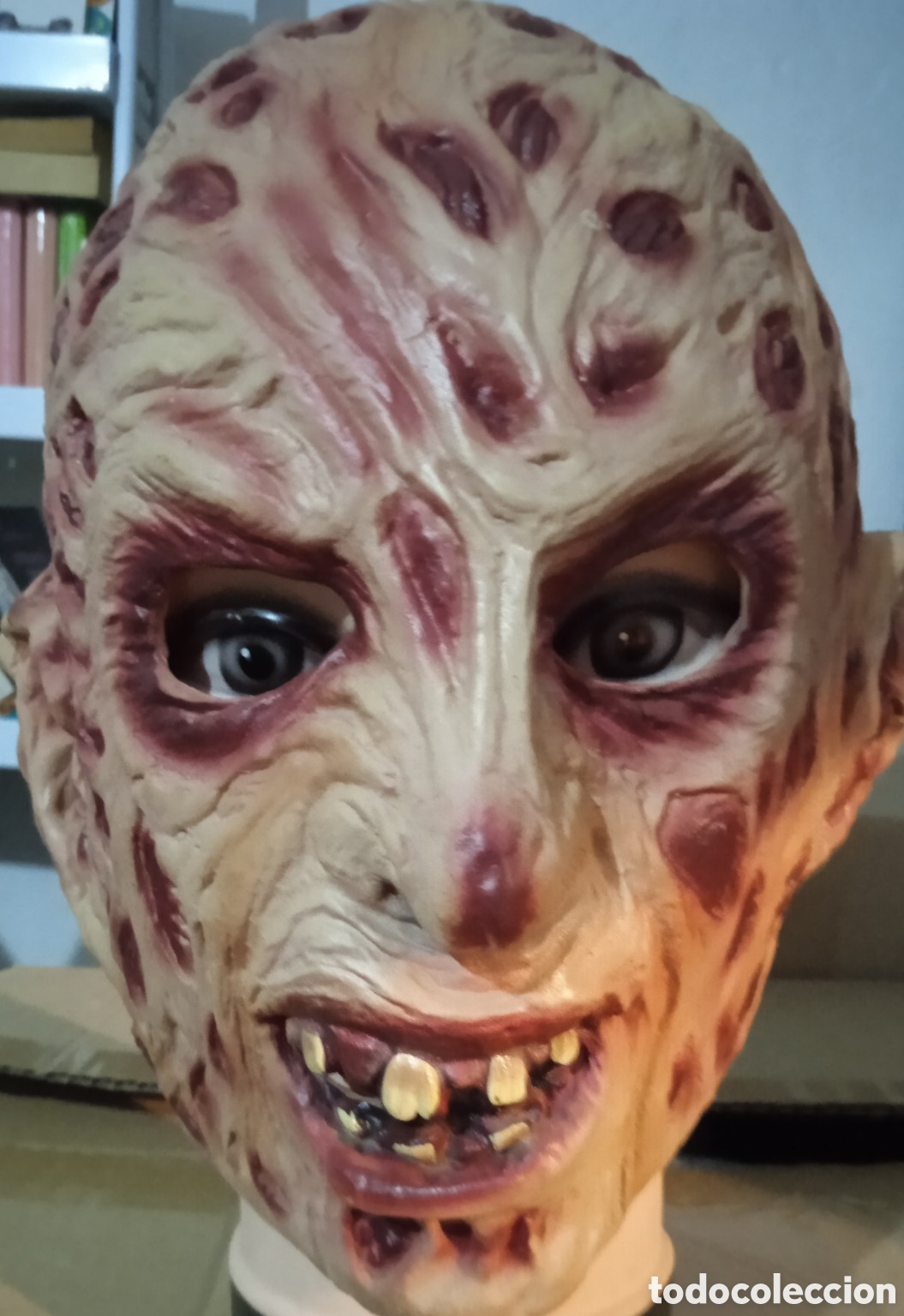 Cine: M&aacute;scara Freddy Krueger &ndash; Pesadilla en Elm Street &ndash; L&aacute;tex &ndash; Terror &ndash; Halloween &ndash; Coleccionismo