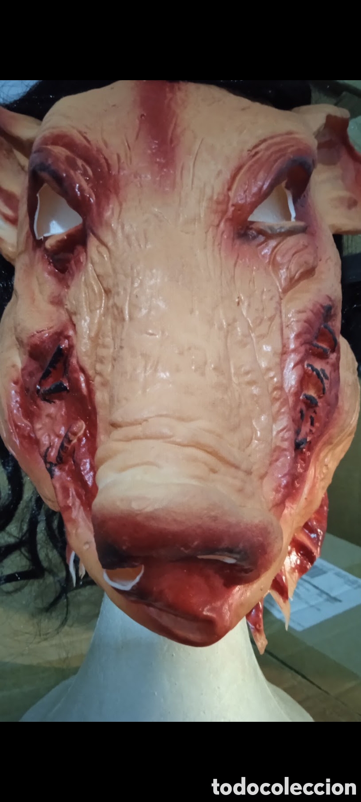 Cine: SAW JIG PIGM&aacute;scara de Cerdo Mutante / Jabal&iacute; Monstruoso &ndash; Terror Gore &ndash; Halloween &ndash; Efectos Especial