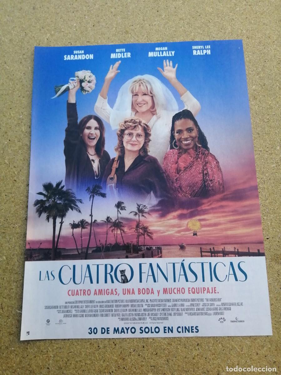 Cine: ANUNCIO CINE. LAS CUATRO FANTASTICAS (SUSAN SARANDON - BETTE MIDLER ...)