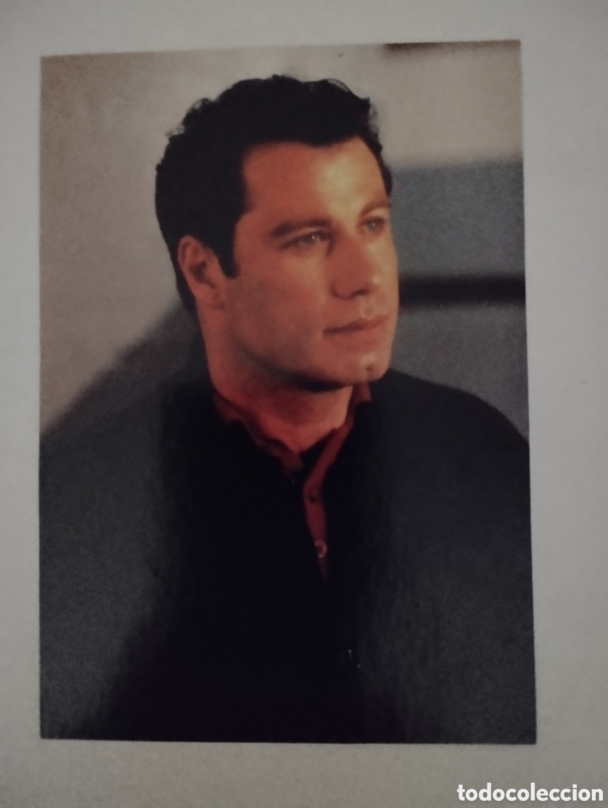 Cine: Minificha N89 John Travolta - actor. - Foto 1