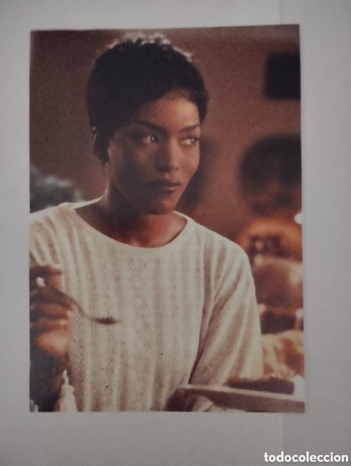 Cine: Minificha N57 Angela Bassett - Actriz.