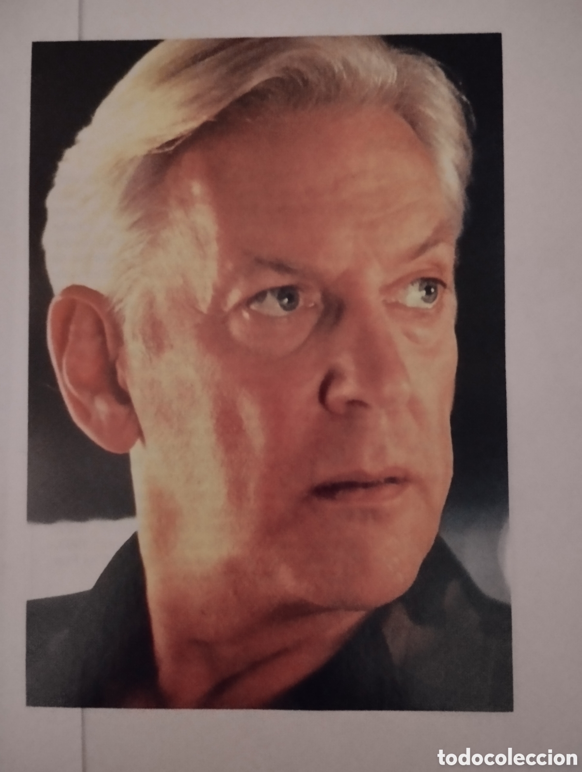 Cine: Minificha N18 Donald Sutherland - Actor. - Foto 1