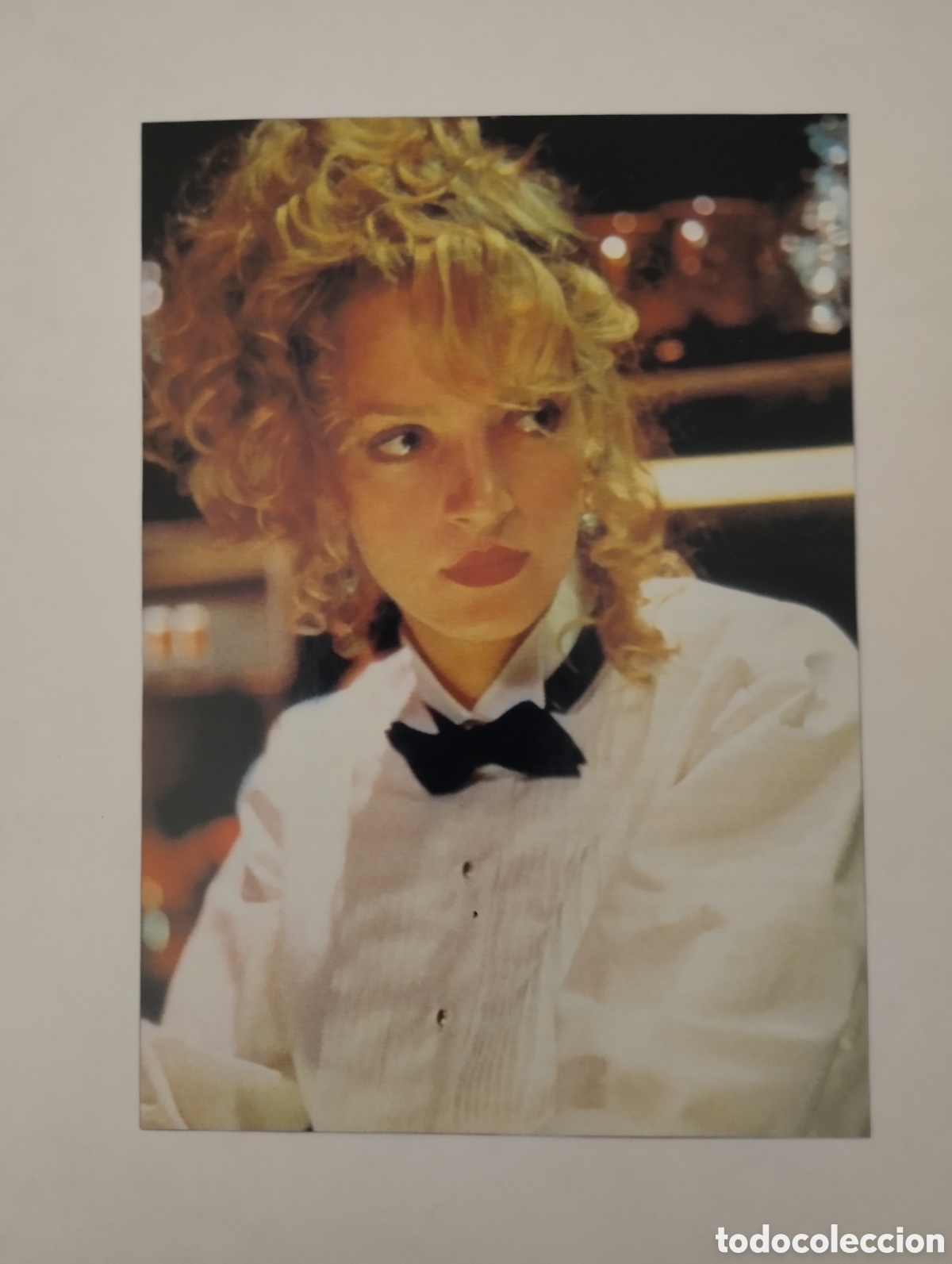 Cine: Minificha N110 Uma Thurman - Actriz.