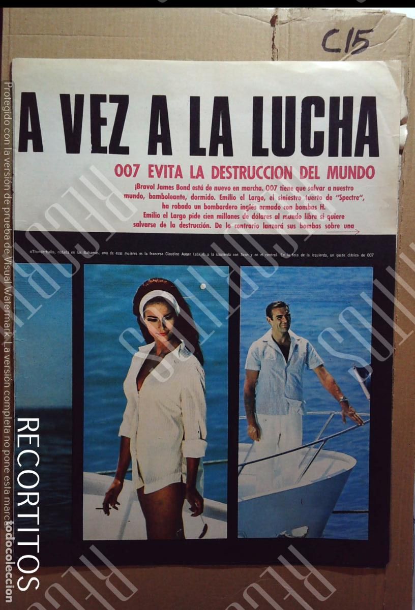 Cine: SEAN CONNERY ES JAMES BOND 007 - Foto 2