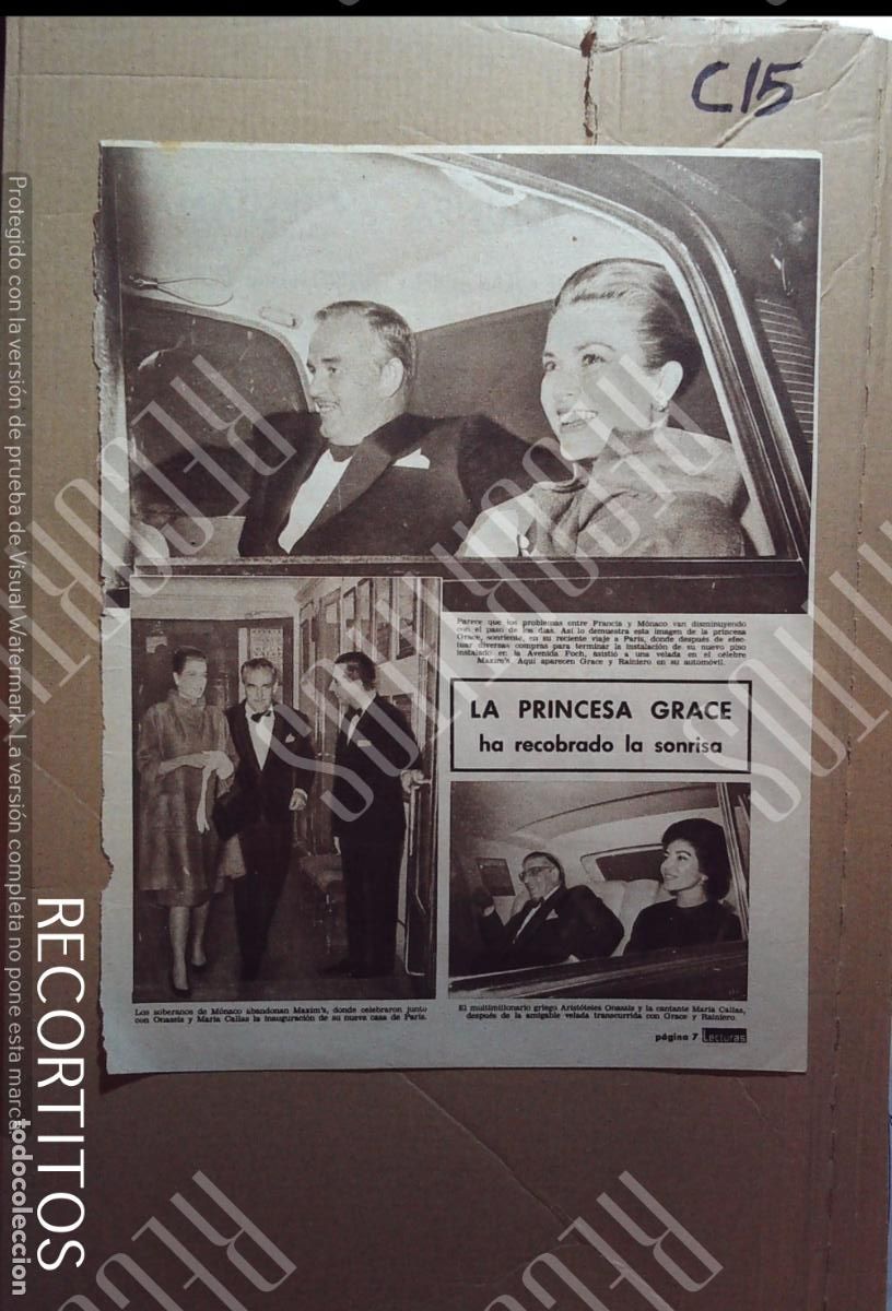 Cine: GRACE KELLY MARIA CALLAS RAF VALLONE JEAN SOREL PANORAMA DESDE EL PUENTE