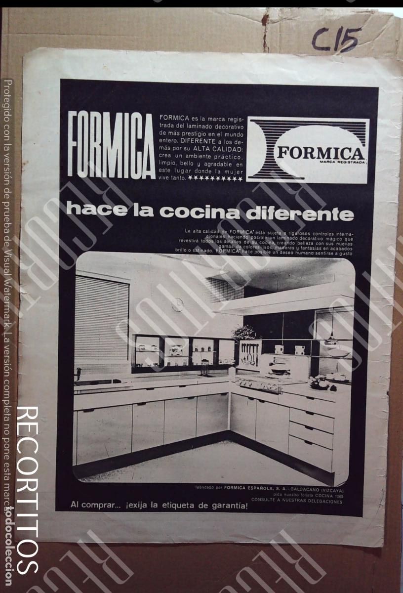 Cine: ANUNCIO FORMICA JOHN WAYNE