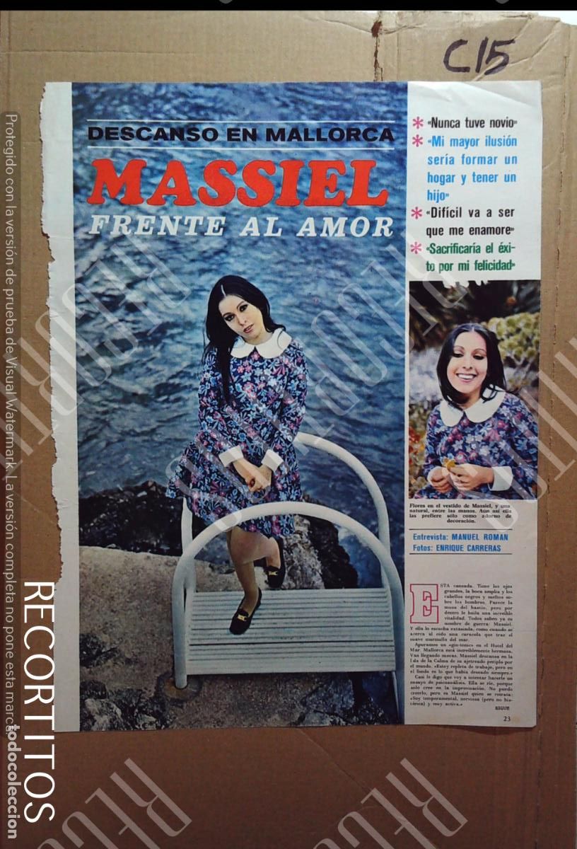 Cine: MASSIEL DESCANSA EN MALLORCA