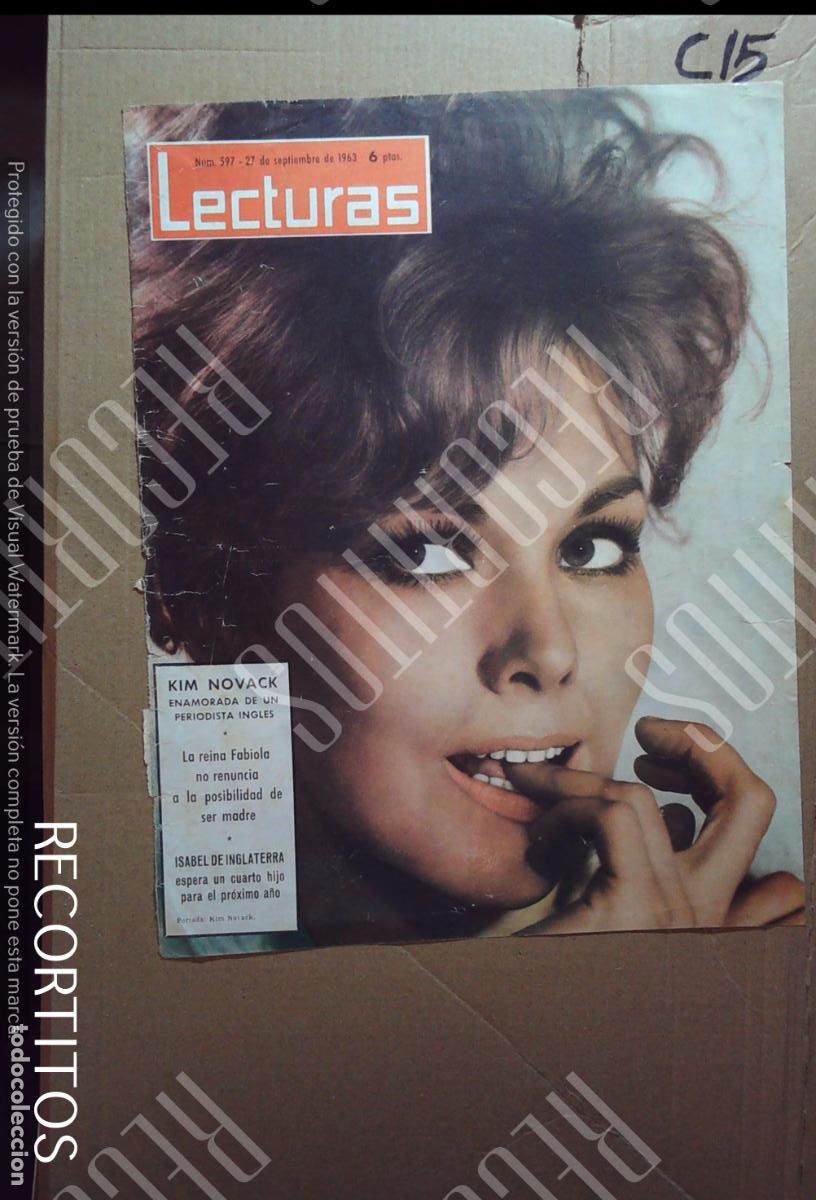 Cine: RECORTE PORTADA KIM NOVAK