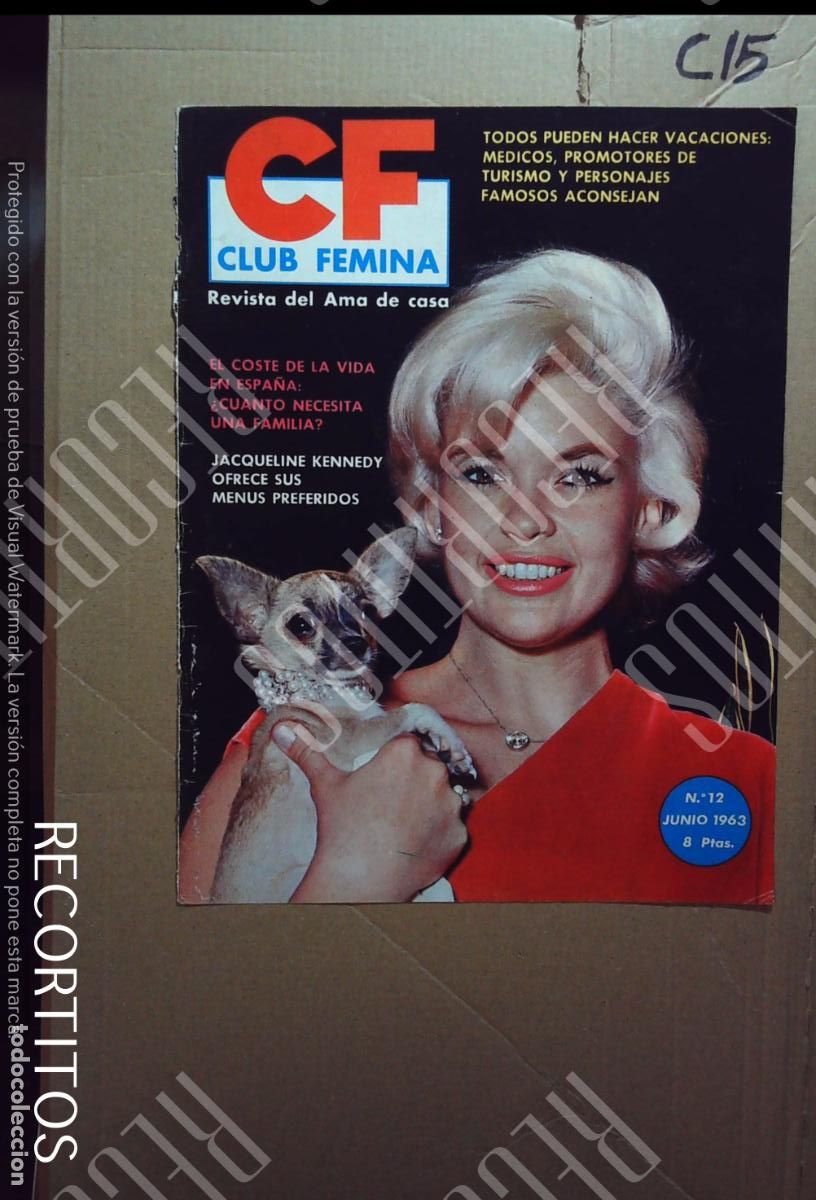 Cine: AFIN EXPRESS GALLINA BLANCA AVECREM RECORTE PORTADA JANE MANSFIELD