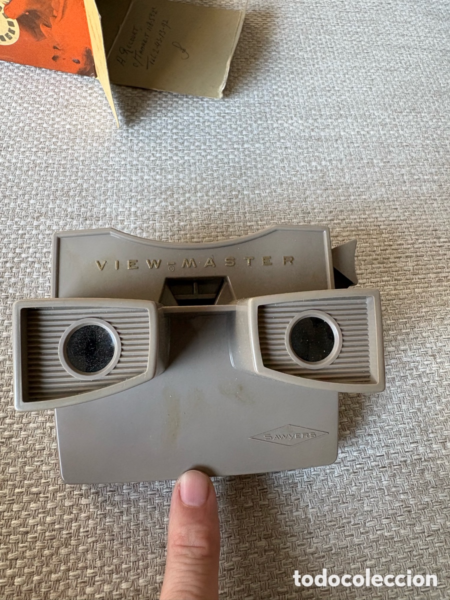 Cine: VIEW-MASTER MODEL G GAF / SAWYER'S &ndash; VISOR ESTEREOSC&Oacute;PICO 3D VINTAGE + CAJA ORIGINAL