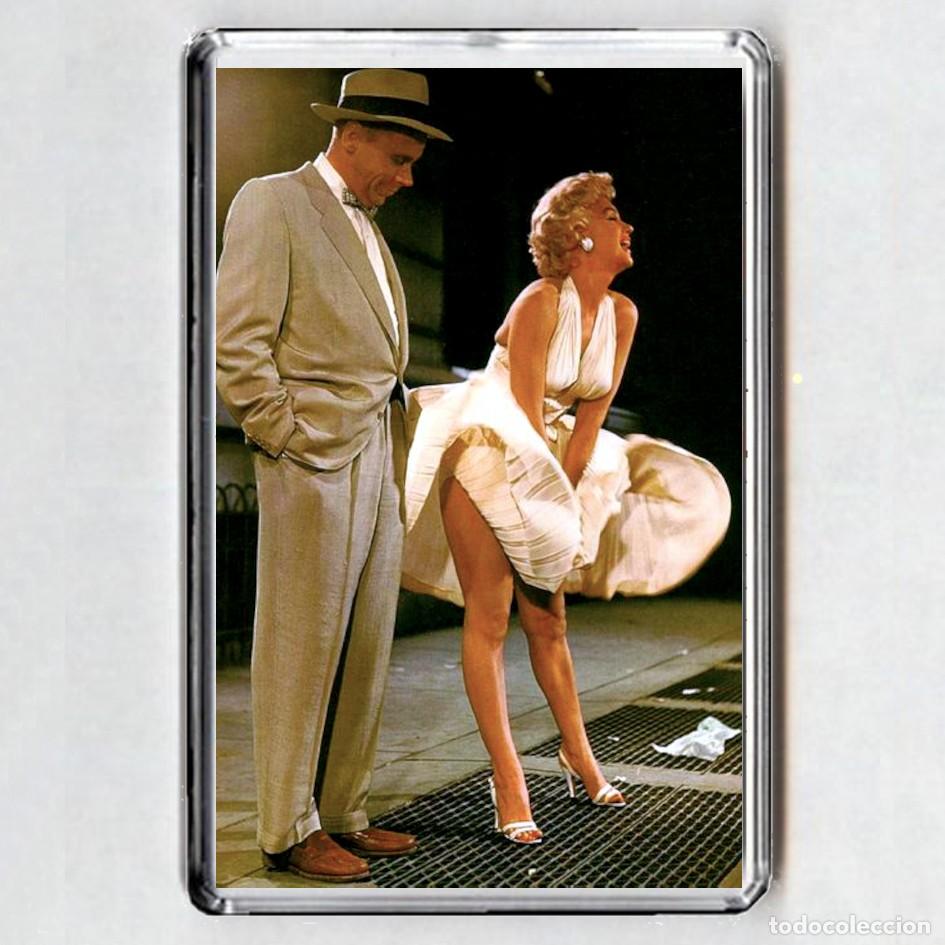 Cine: iMAN ACRILICO NEVERA - Marilyn Monroe & Tom Ewell (fotograma)