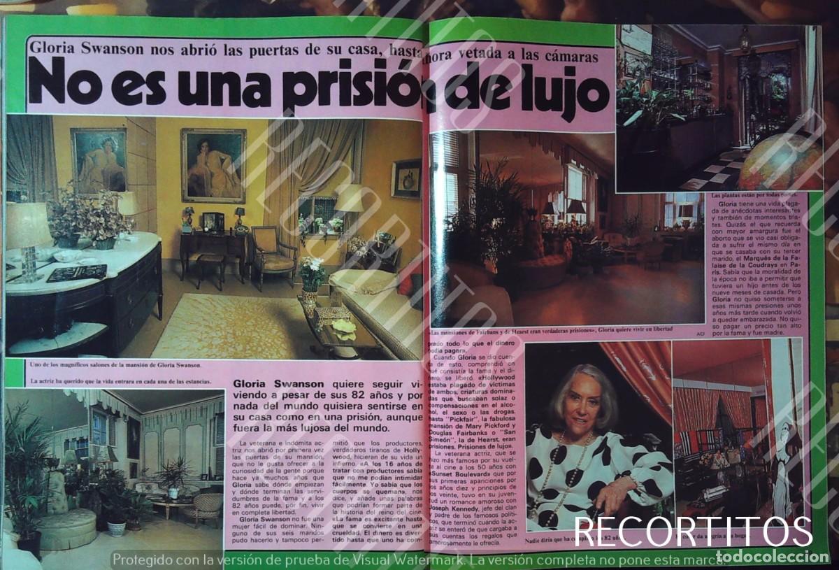 Cine: GLORIA SWANSON 1982 el crespusculo de los dioses su casa mansion prision de lujo