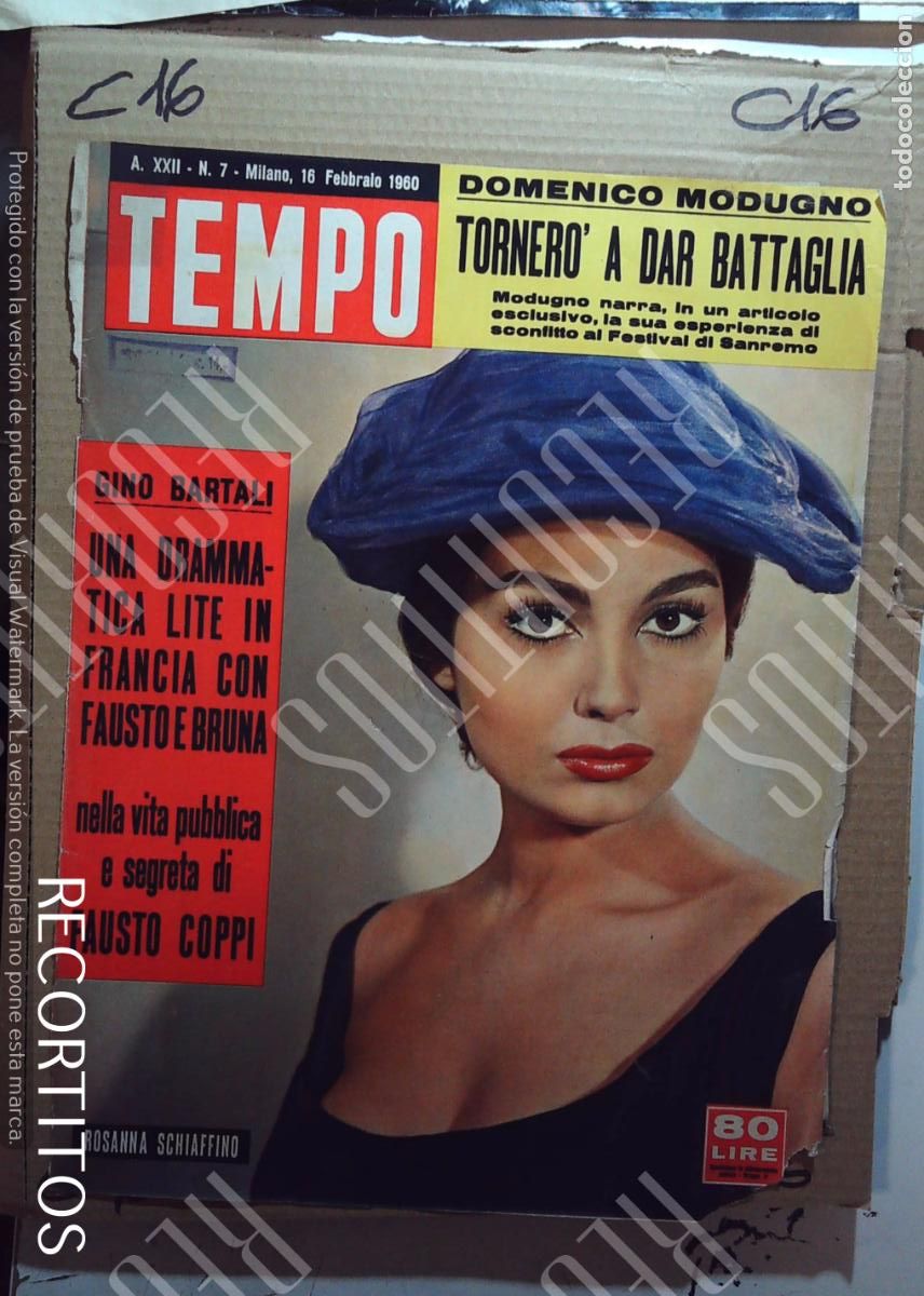 Cine: recorte portada rosanna schiaffino knor knorr