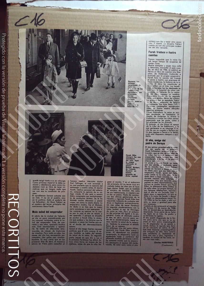Cine: farah diba robert stack elliot ness en madrid - Foto 2