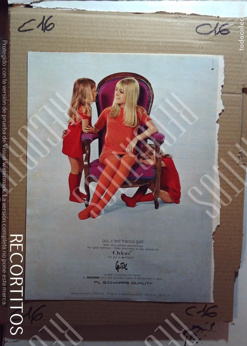 Cine: france gall pur ourlon