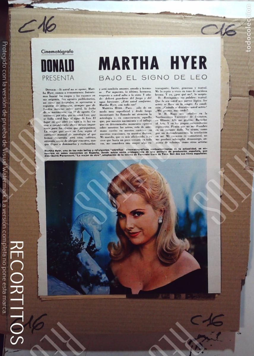 Cine: martha hyer marta candidata al oscar