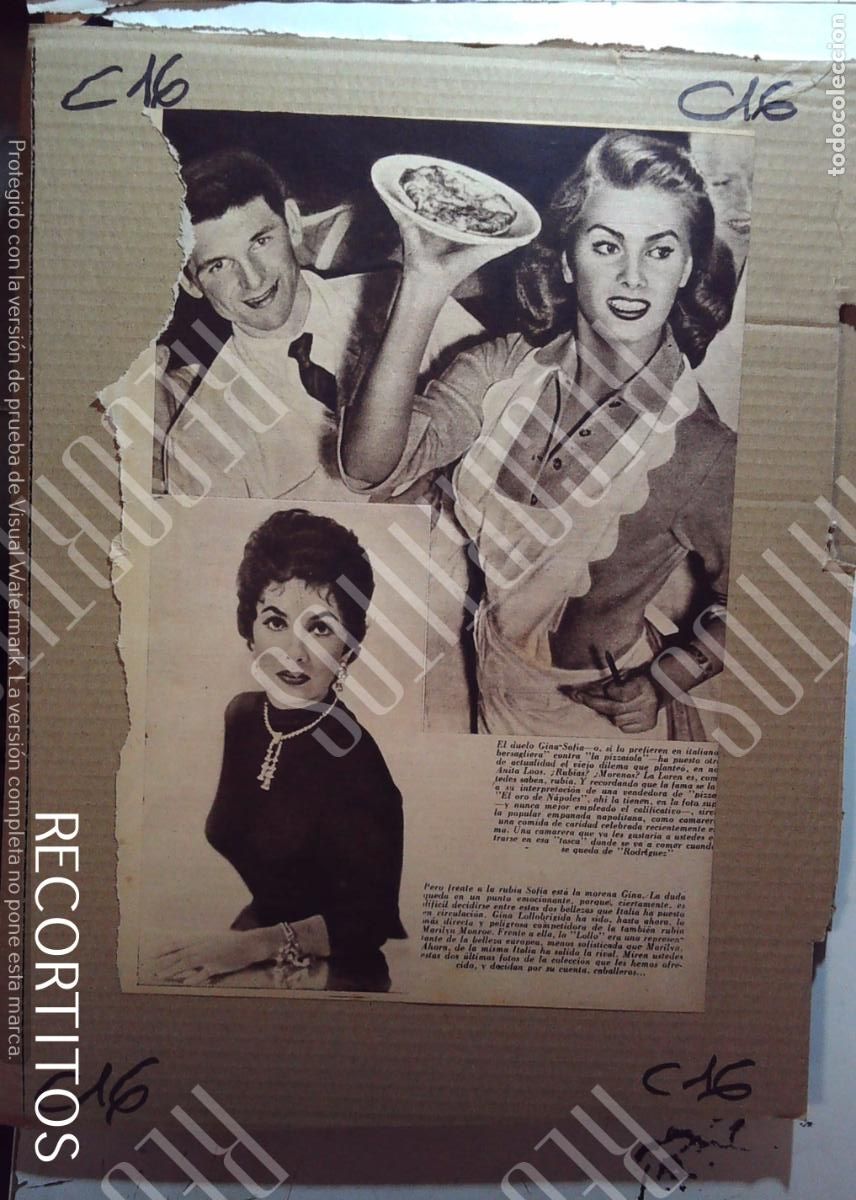 Cine: sofia loren gina lollobrigida