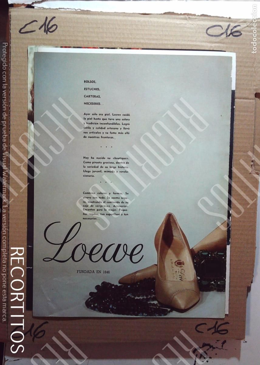 Cine: loewe anuncio publicidad
