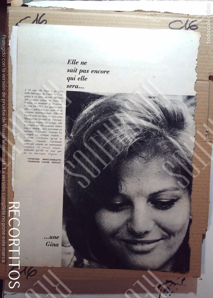 Cine: CC claudia cardinale CLAUDIA