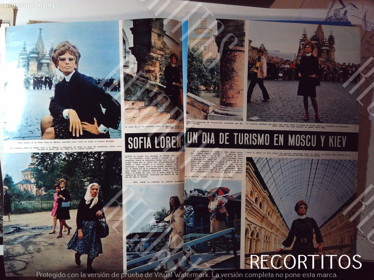 Cine: sofia loren en rusia moscu - Foto 2