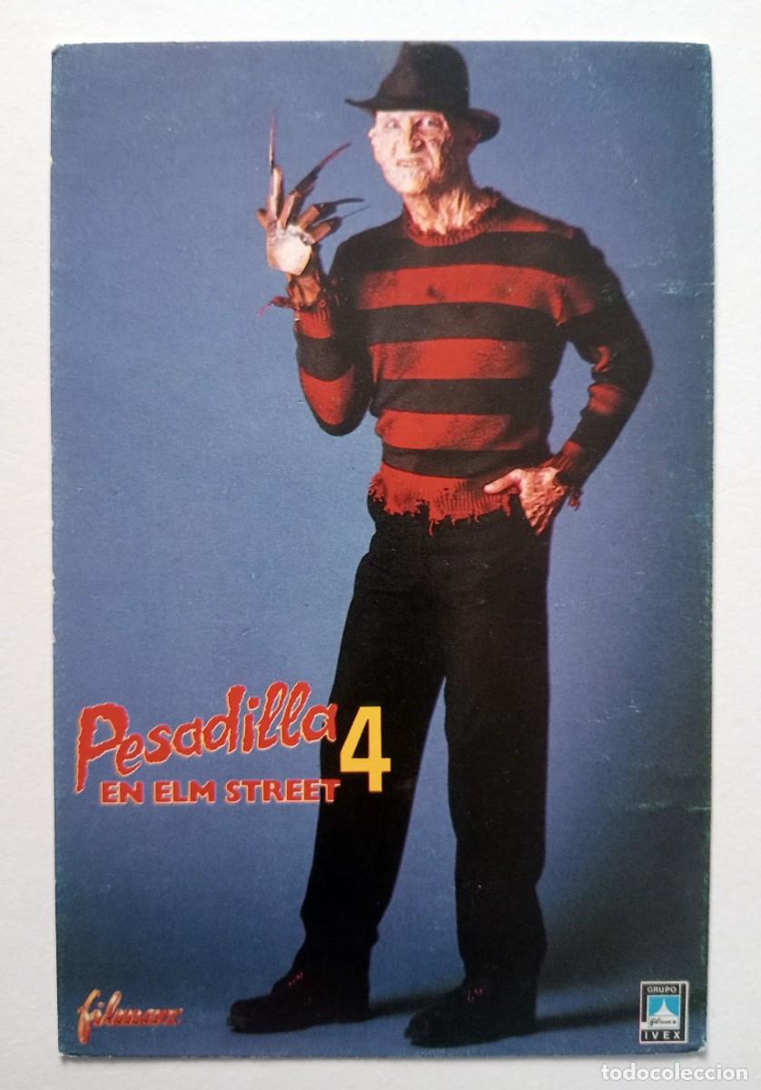 Cine: POSTAL ORIGINAL PELICULA 1988 PESADILLA EN ELM STREET 4 (FREDDY KRUEGER)