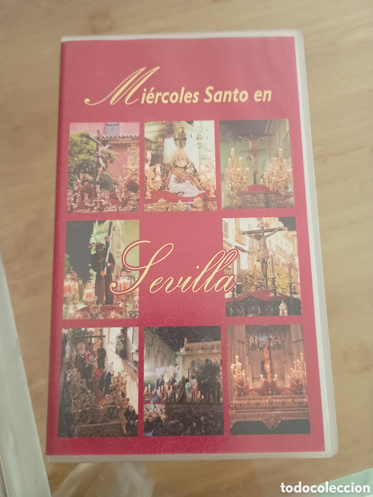 Cine: 2.1 Mi&eacute;rcoles Santo en Sevilla. VHS cinta producciones Ruano. Semana Santa 1999. Jos&eacute; S&aacute;nchez Dub&eacute;