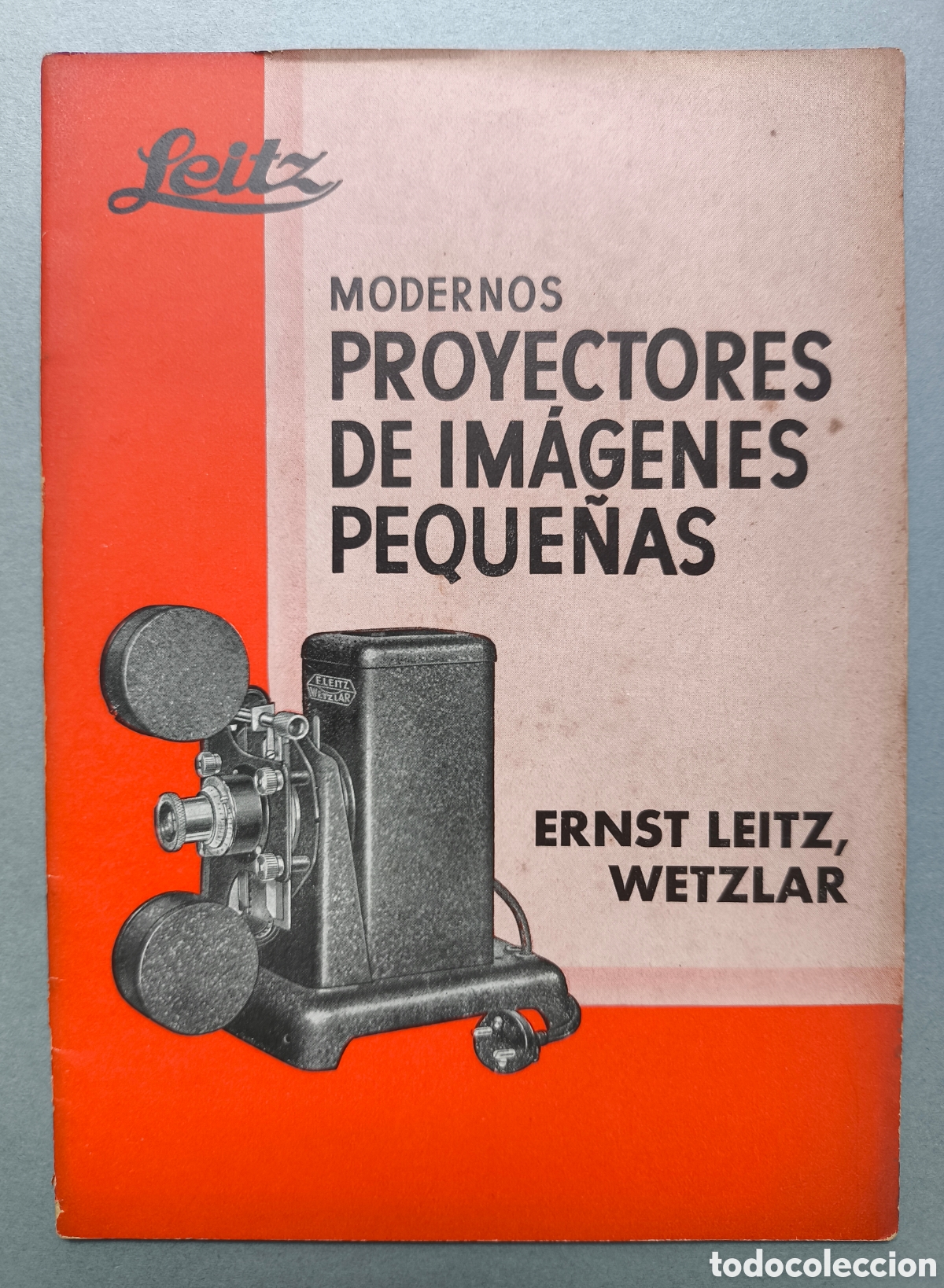 Cine: LEITZ PROYECTOR CAT&Aacute;LOGO 1935