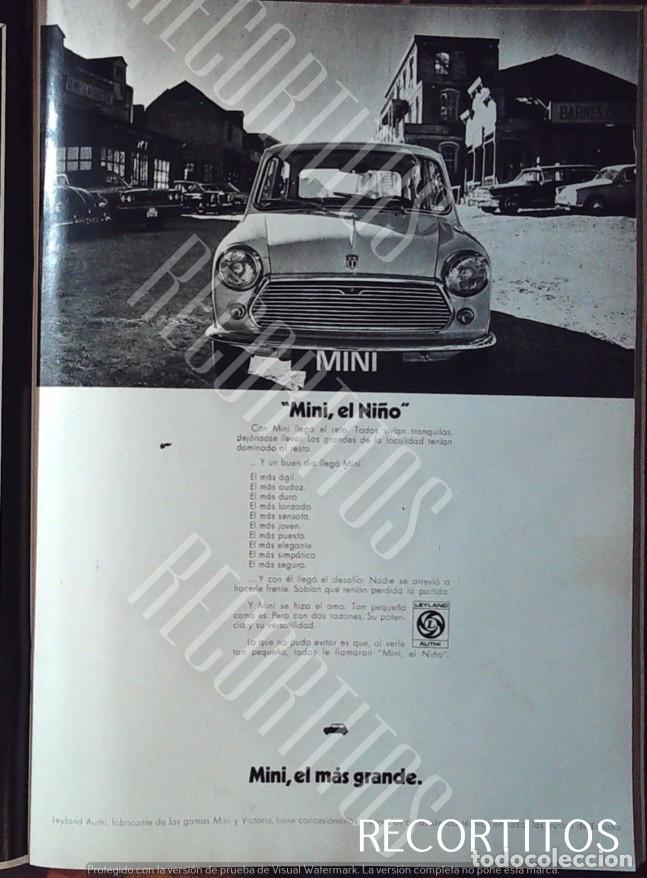 Cine: mini cooper anuncio publicidad 1300 mini hollywood western
