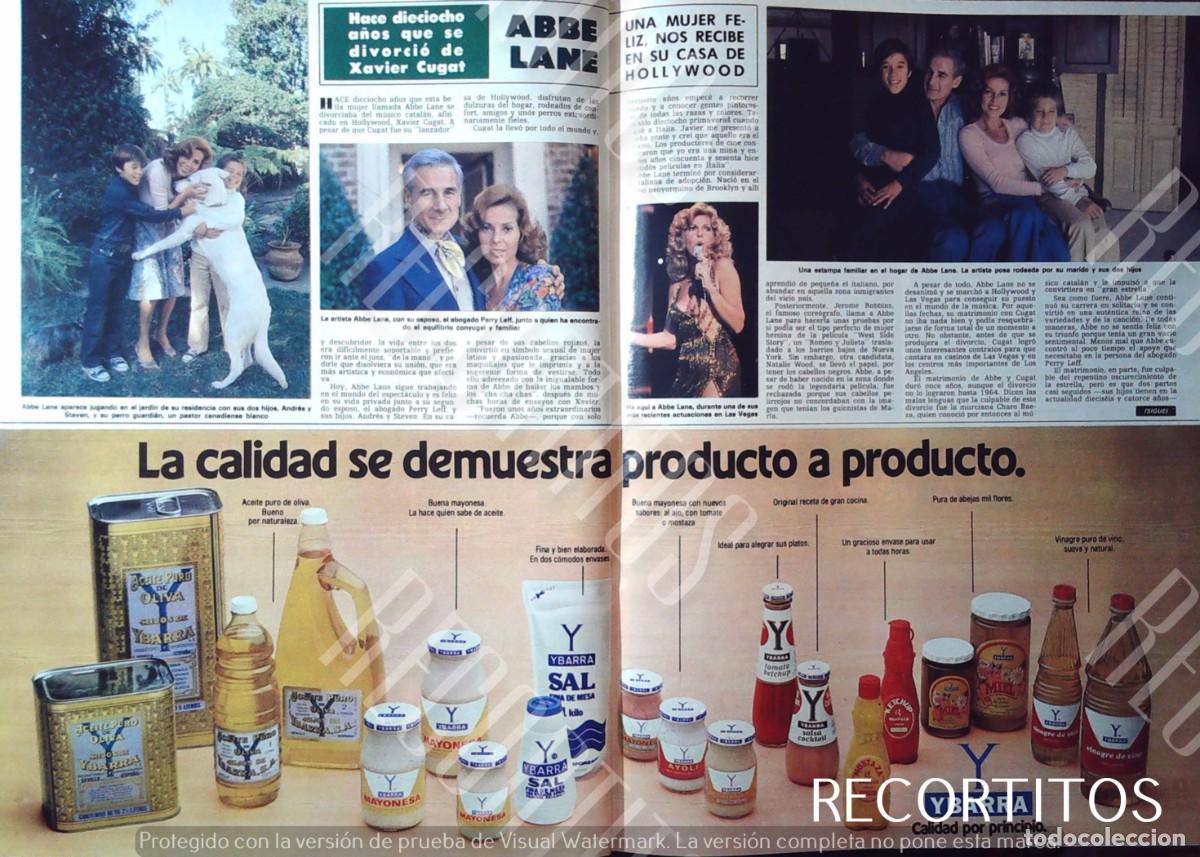 Cine: abbe lane perry leff salsas aceite ybarra abbe