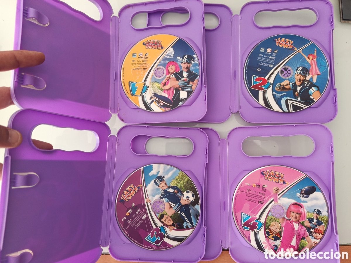 Cine: LAZY TOWN 1,2,3 Y 4 DVD - Foto 2