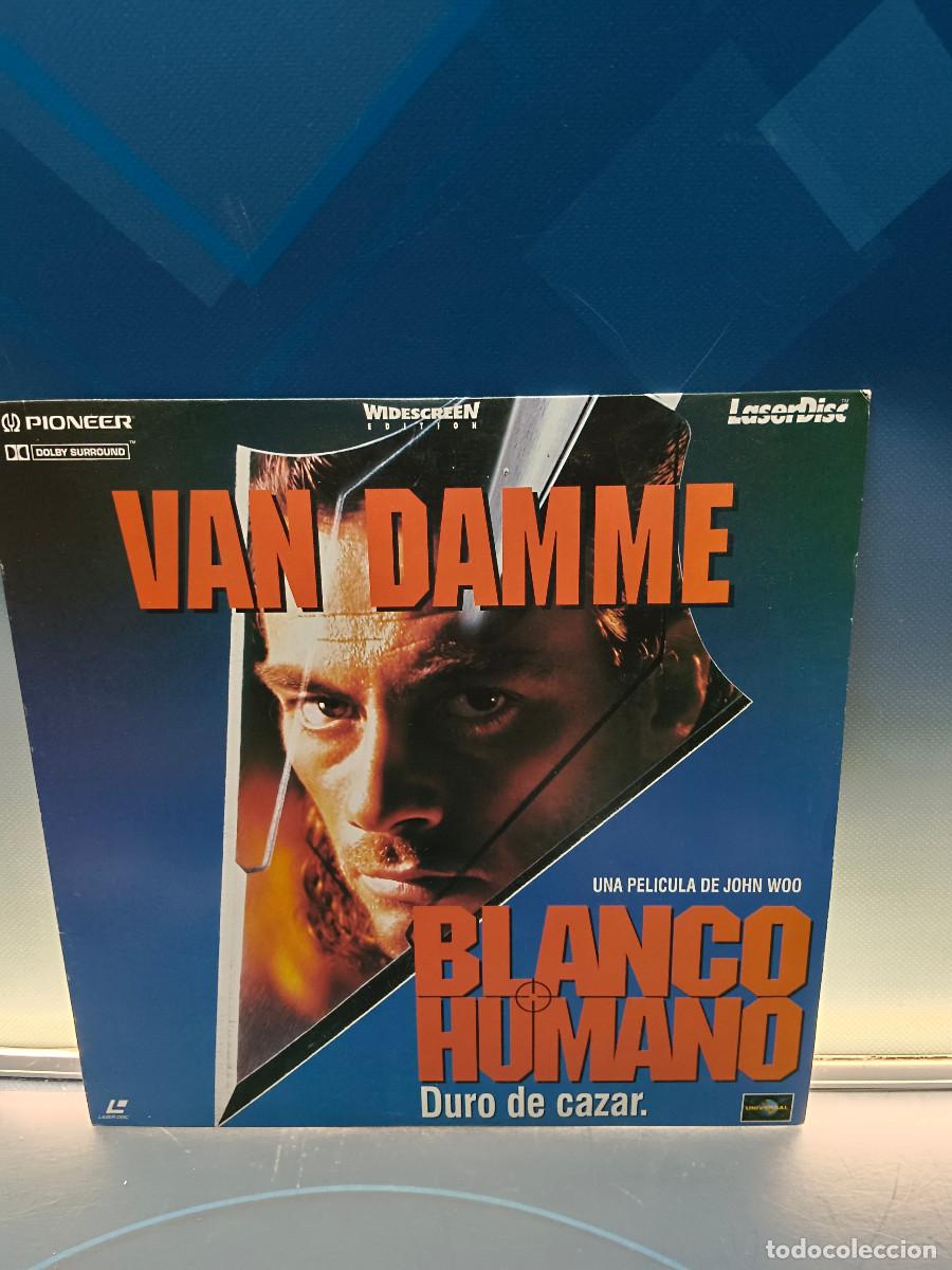 Cine: laser disc BLANCO HUMANO, VAN DAMME - LASER DISC