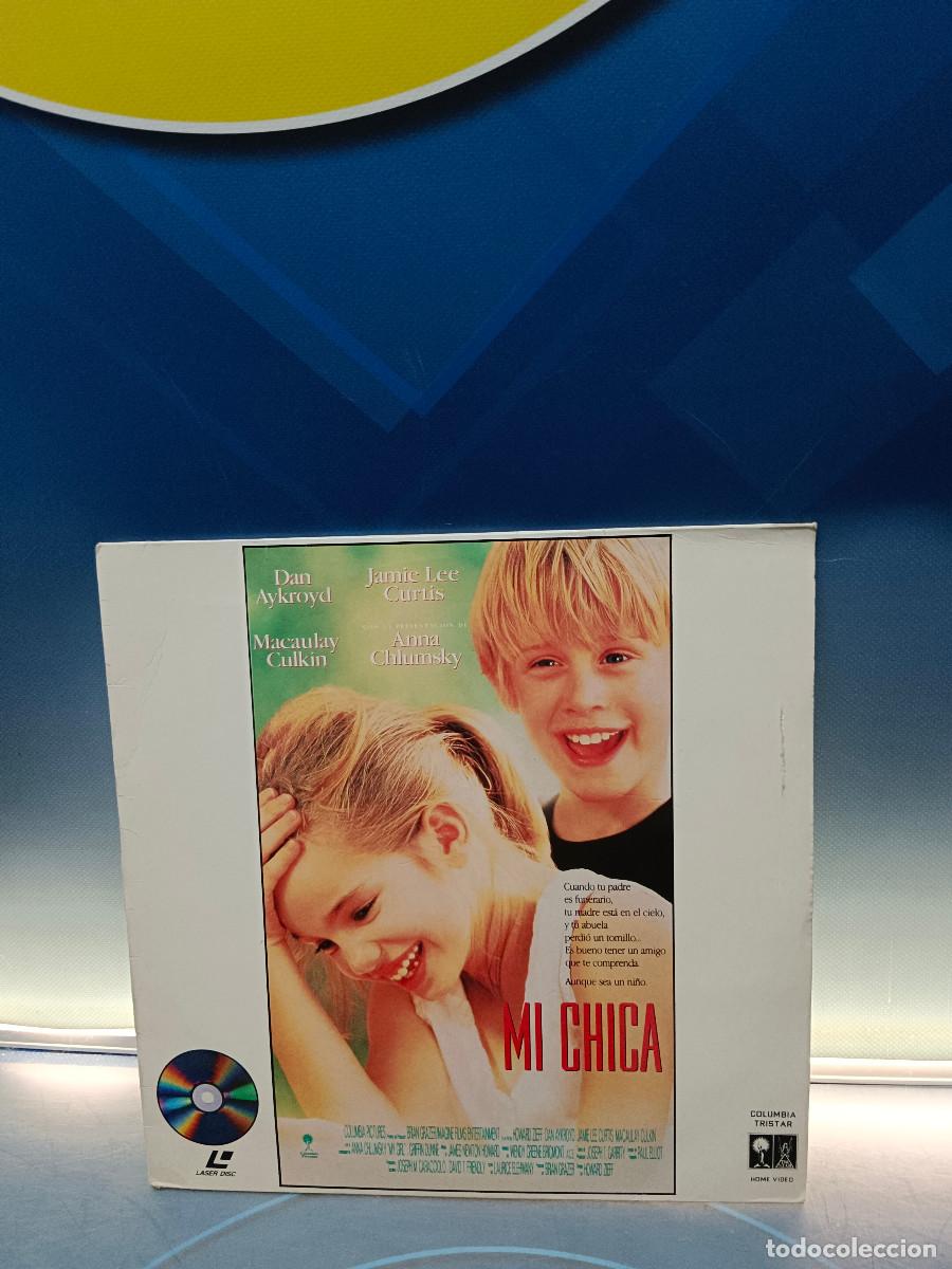 Cine: laser disc MI CHICA. MACAULAY CULKIN - ANNA CHLUMSKY. LASERDISC