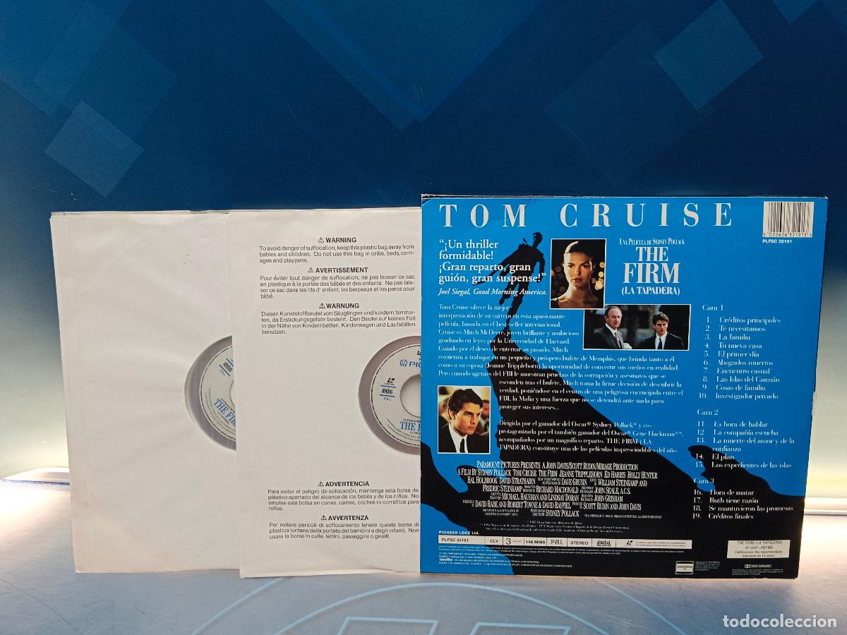 Cine: Laser disc LA TAPADERA - TOM CRUISE, LASERDISC - Foto 2