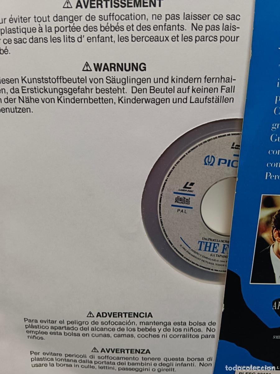 Cine: Laser disc LA TAPADERA - TOM CRUISE, LASERDISC - Foto 4