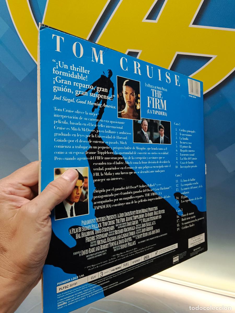 Cine: Laser disc LA TAPADERA - TOM CRUISE, LASERDISC - Foto 6