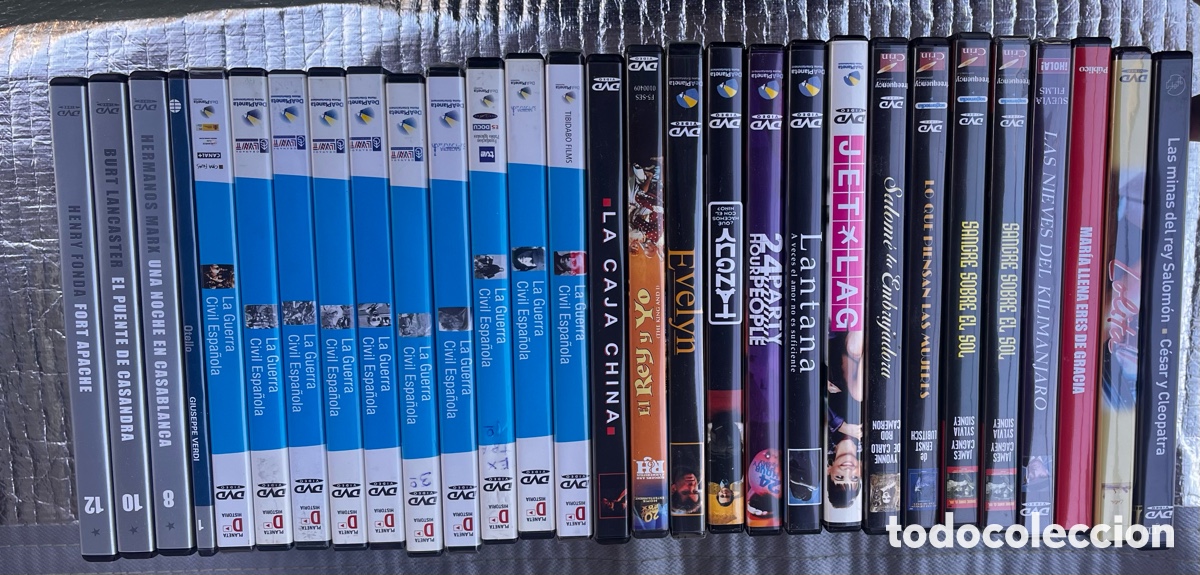 Cine: Lote Colecci&oacute;n 29 DVDs Variados &ndash; Cine Cl&aacute;sico, Drama y Documentales
