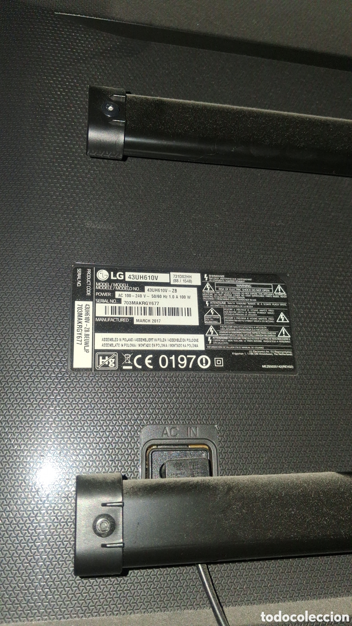 Cine: Televisor LG 43UH610V - Foto 2