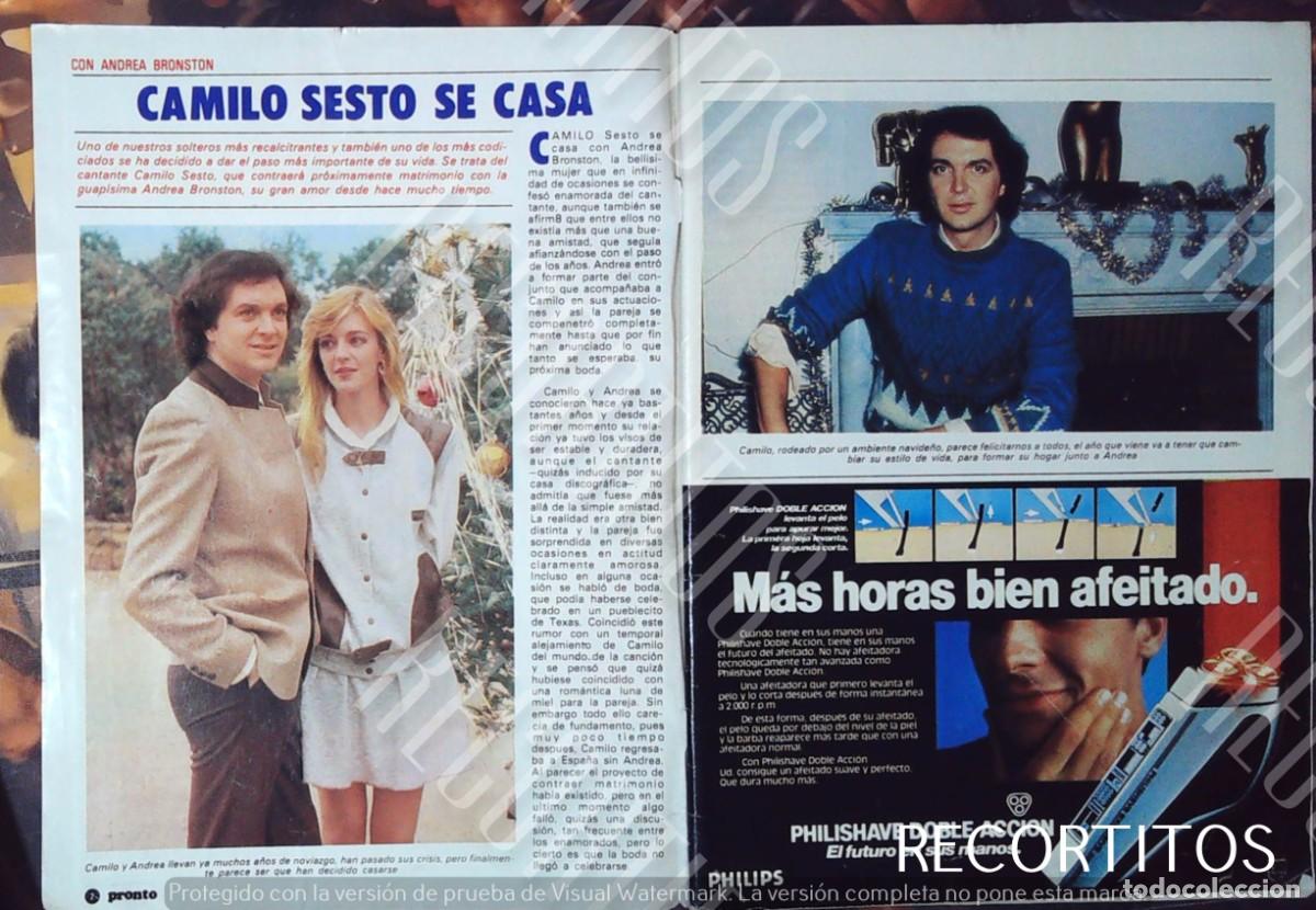 Cine: Camilo Sesto Andrea Bronston - Foto 1