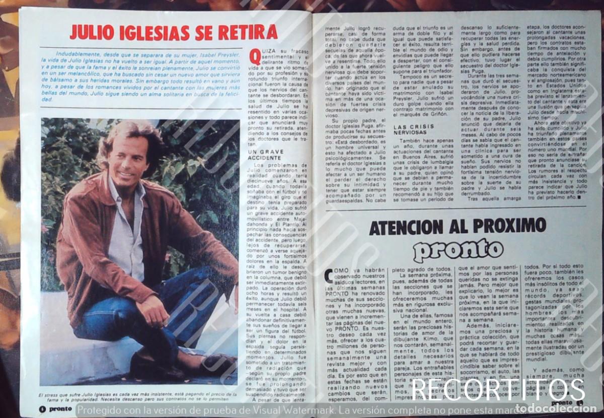 Cine: Julio Iglesias recorte 1982