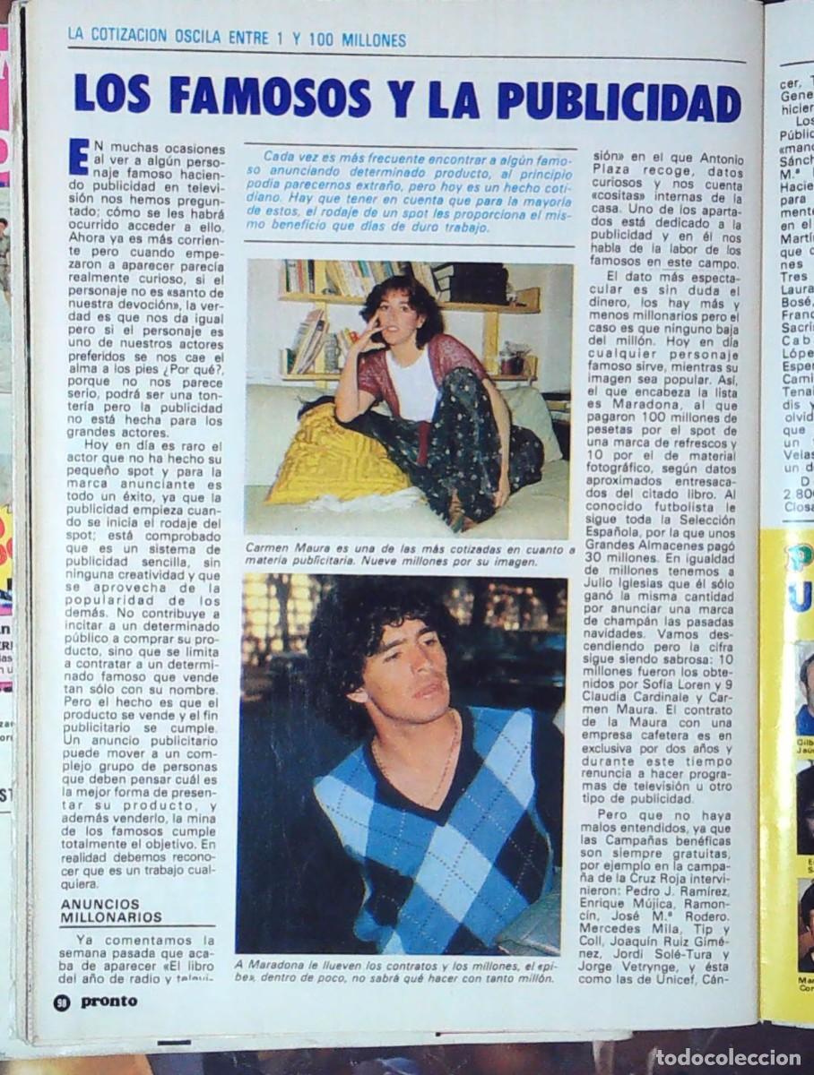 Cine: Diego Armando Maradona Carmen Maura