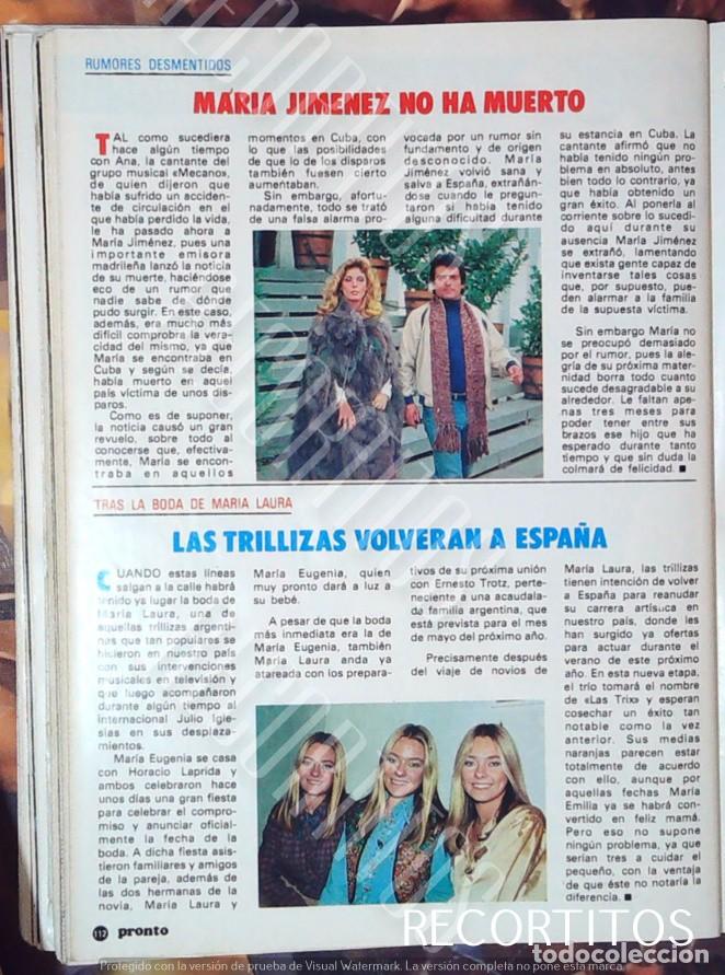 Cine: Las Trillizas de oro volver&aacute;n a Espa&ntilde;a Mar&iacute;a Eugenia Laura Mar&iacute;a Jim&eacute;nez Pepe S&aacute;ncho