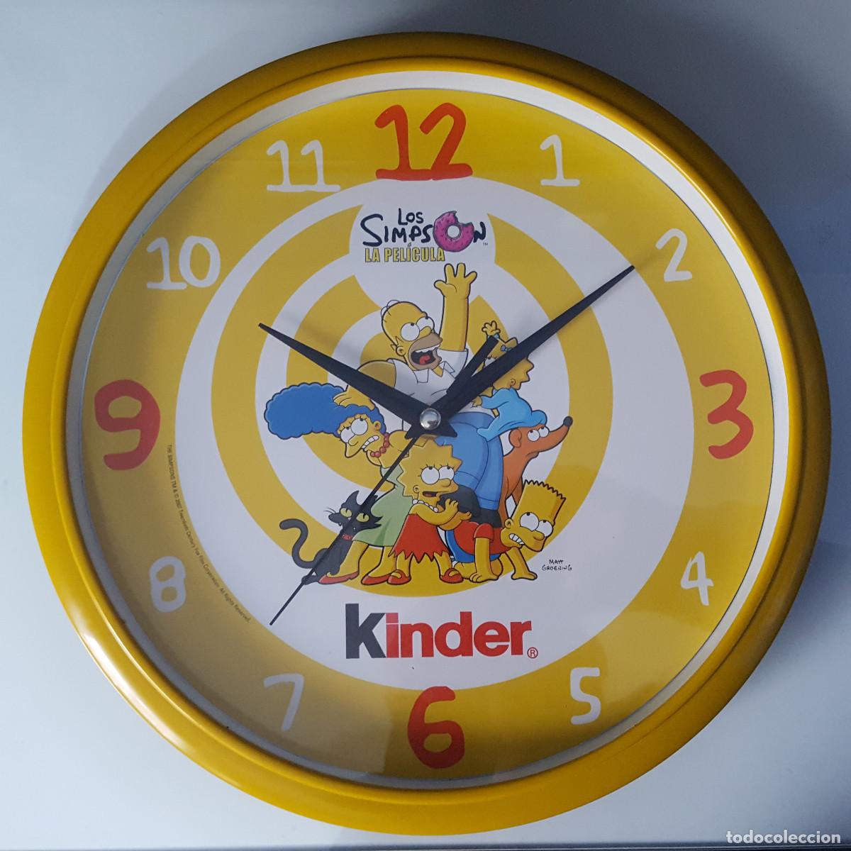 Cinema: LOS SIMPSONS - LA PELICULA / RELOJ PROMOCIONAL KINDER