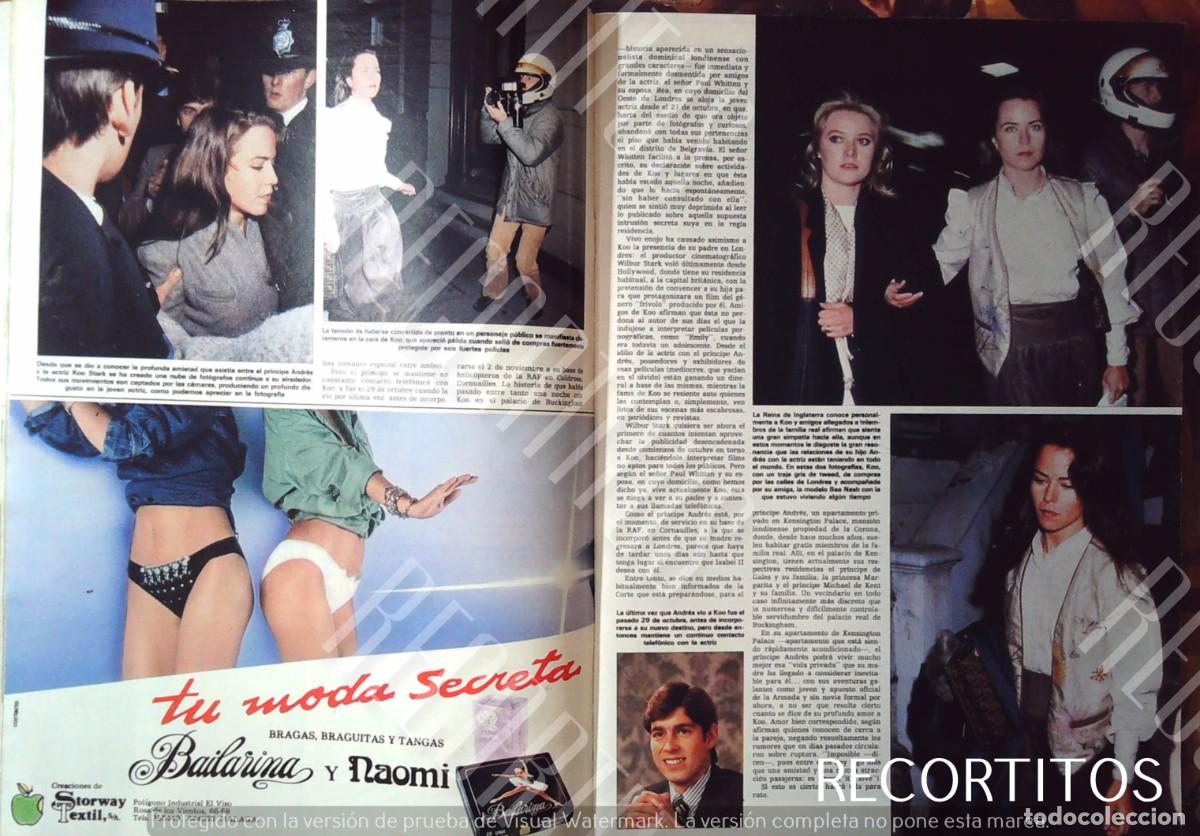 Kino: ISABEL II ELIZABETH DE INGLATERRA koo stark andres principe bailarina braguitas lenceria